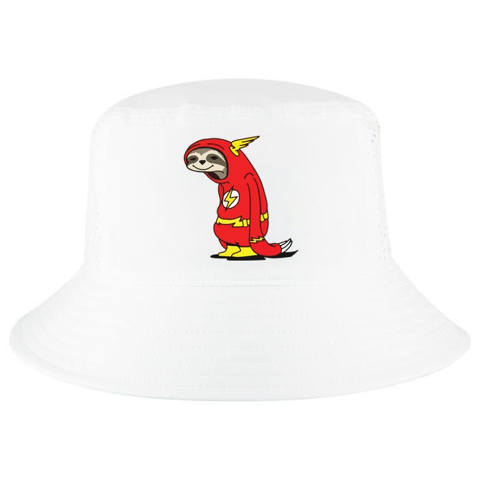 Flash Sloth Cool Nerd Gift For Him Cool Comfort Performance Bucket Hat
