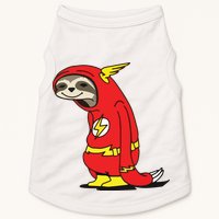 Flash Sloth Cool Nerd Gift For Him Doggie Tank