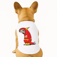 Flash Sloth Cool Nerd Gift For Him Doggie Tank
