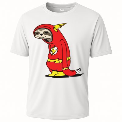 Flash Sloth Cool Nerd Gift For Him Performance Shirt