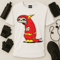 Flash Sloth Cool Nerd Gift For Him Performance Shirt