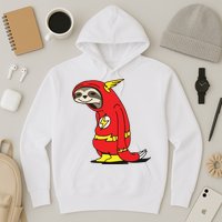 Flash Sloth Cool Nerd Gift For Him Hoodie