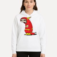 Flash Sloth Cool Nerd Gift For Him Hoodie