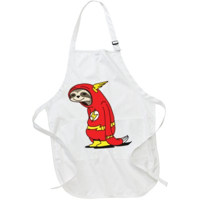 Flash Sloth Cool Nerd Gift For Him Apron