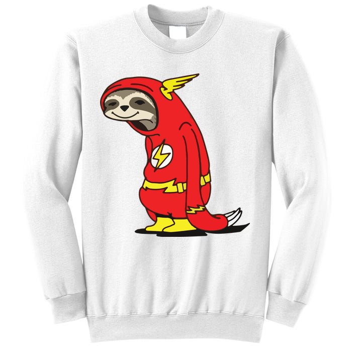 Flash Sloth Cool Nerd Gift For Him Sweatshirt