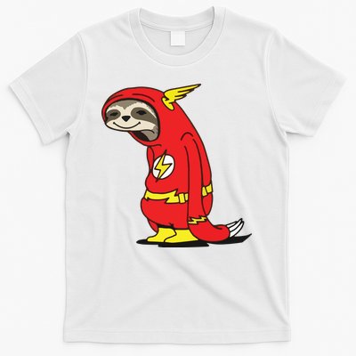 Flash Sloth Cool Nerd Gift For Him T-Shirt