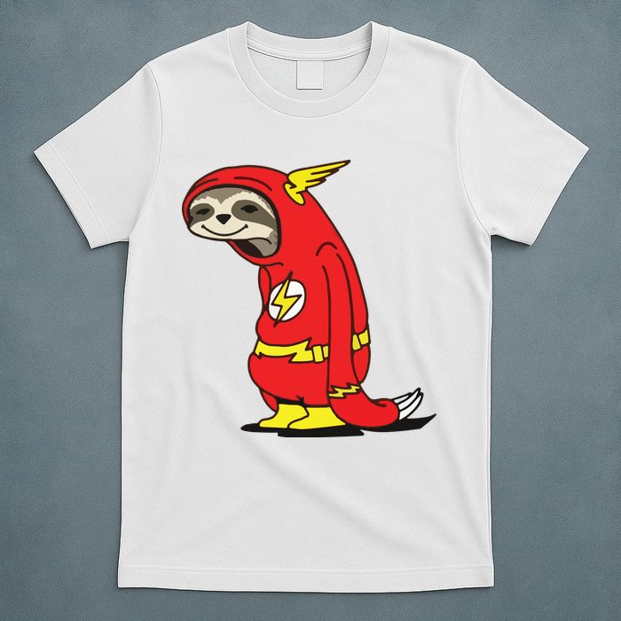 Flash Sloth Cool Nerd Gift For Him T-Shirt