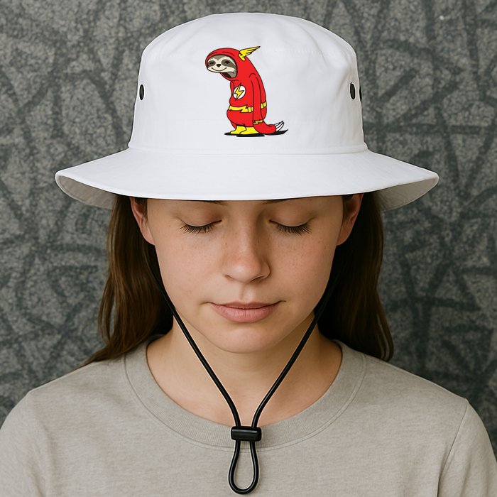 Flash Sloth Cool Nerd Gift For Him Bucket Hat