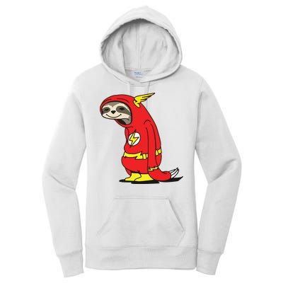 Flash Sloth Cool Nerd Gift For Him Women's Pullover Hoodie
