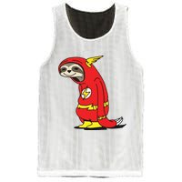 Flash Sloth Cool Nerd Gift For Him Mesh Reversible Basketball Jersey Tank