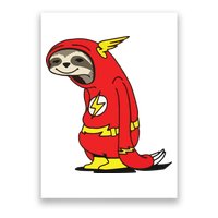 Flash Sloth Cool Nerd Gift For Him Poster