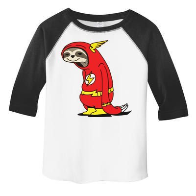 Flash Sloth Cool Nerd Gift For Him Toddler Fine Jersey T-Shirt