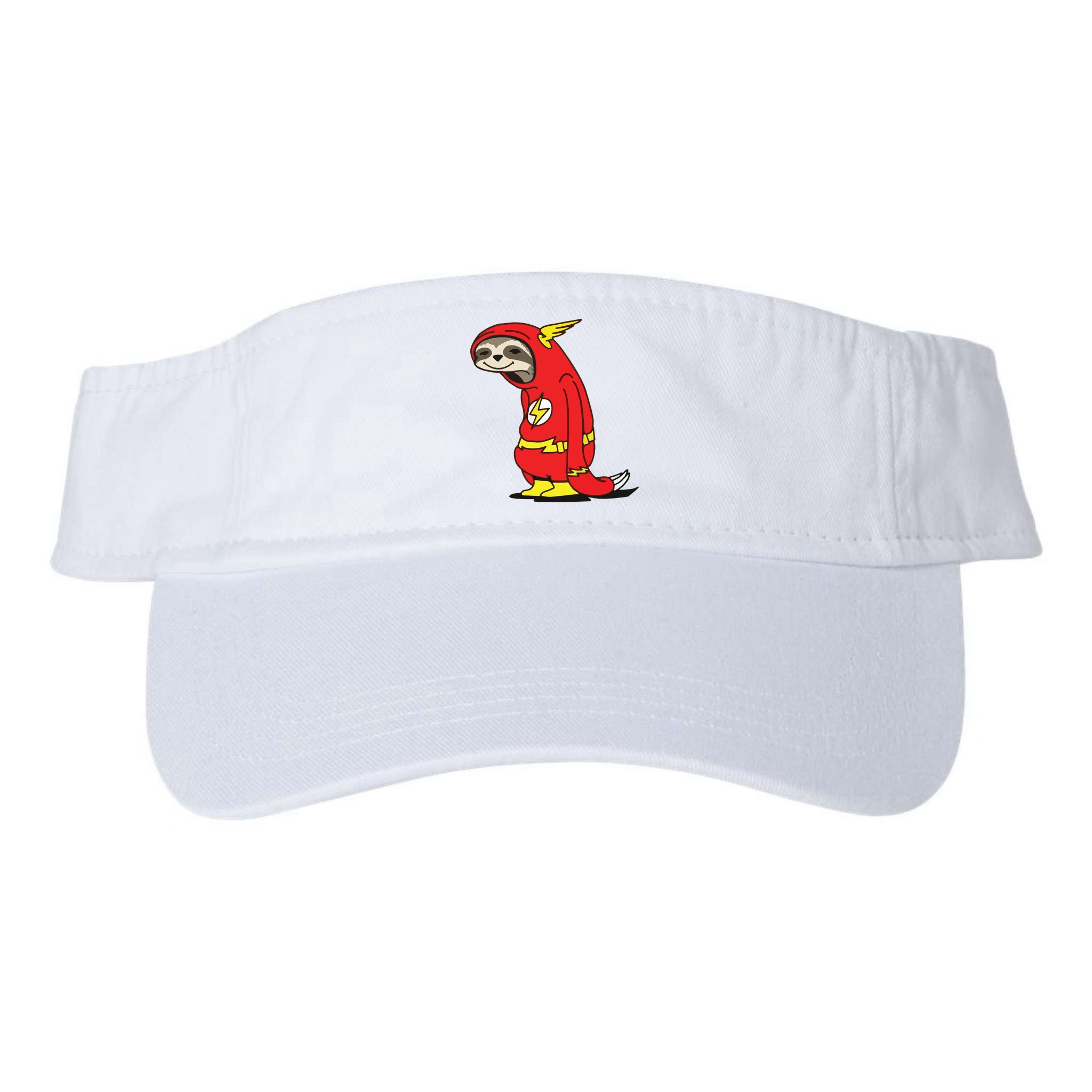 Flash Sloth Cool Nerd Gift For Him Visor
