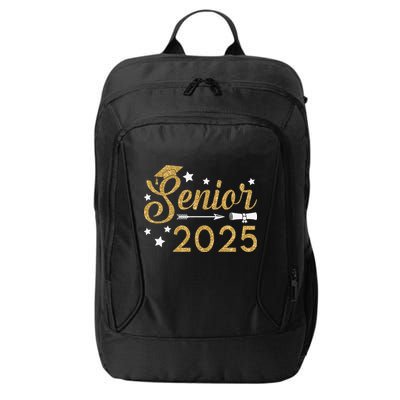 Funny Senior Class Of 2025 College Graduation Gift For City Backpack