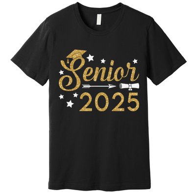 Funny Senior Class Of 2025 College Graduation Gift For Premium T-Shirt