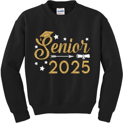 Funny Senior Class Of 2025 College Graduation Gift For Kids Sweatshirt