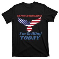 Funny Sorry Communists IM Grilling Today T-Shirt