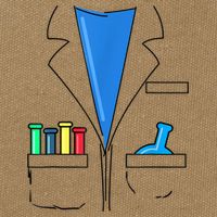 Funny Scientist Costume Nerd Chemistry Halloween Science Teacher Cotton Canvas Backpack