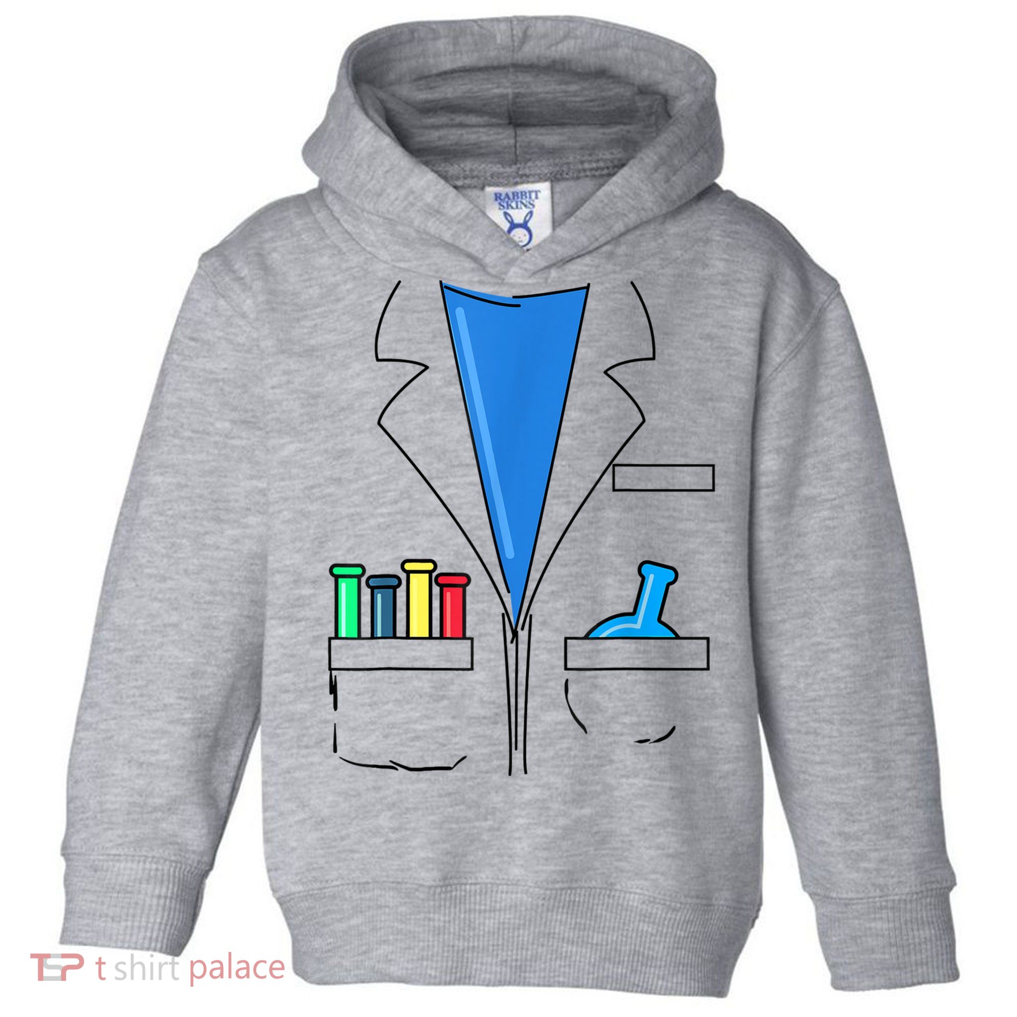 Funny Scientist Costume Nerd Chemistry Halloween Science Teacher Toddler Hoodie