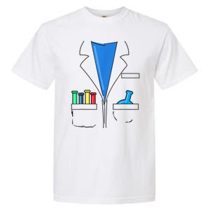 Funny Scientist Costume Nerd Chemistry Halloween Science Teacher Garment-Dyed Heavyweight T-Shirt