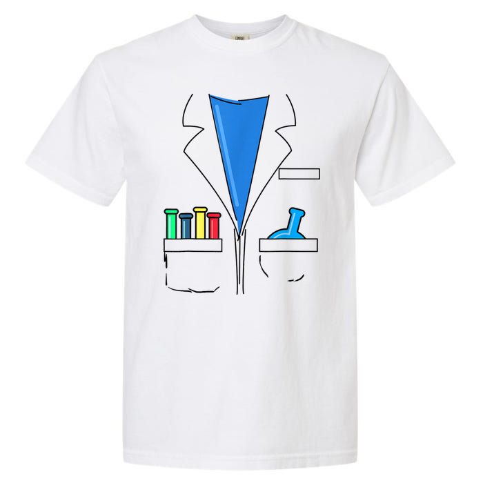 Funny Scientist Costume Nerd Chemistry Halloween Science Teacher Garment-Dyed Heavyweight T-Shirt