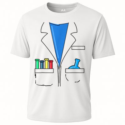 Funny Scientist Costume Nerd Chemistry Halloween Science Teacher Performance Shirt