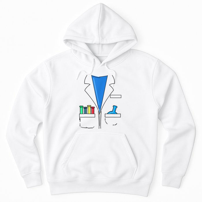 Funny Scientist Costume Nerd Chemistry Halloween Science Teacher Hoodie