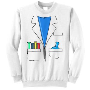 Funny Scientist Costume Nerd Chemistry Halloween Science Teacher Sweatshirt