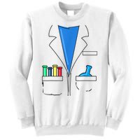 Funny Scientist Costume Nerd Chemistry Halloween Science Teacher Sweatshirt