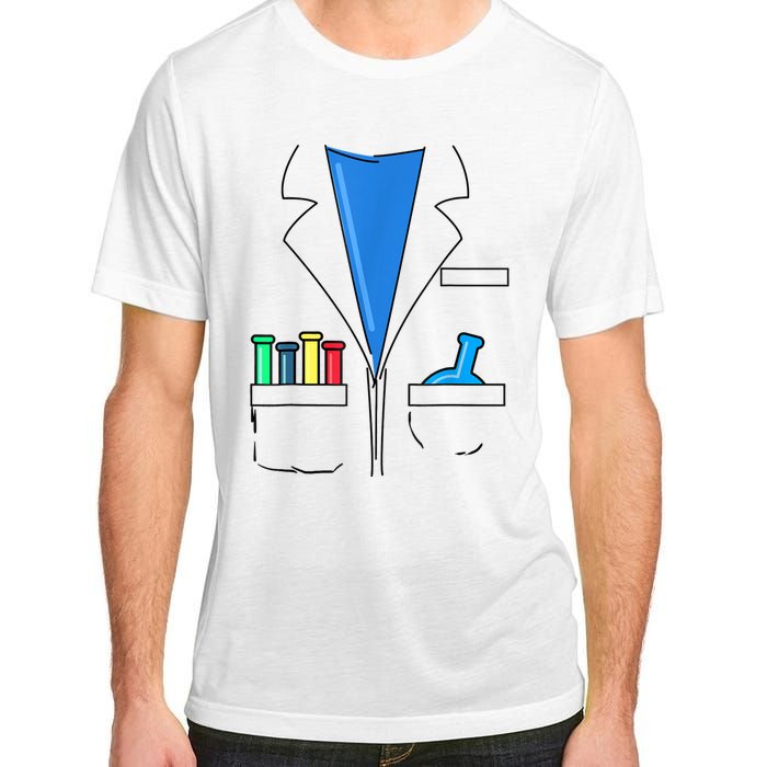 Funny Scientist Costume Nerd Chemistry Halloween Science Teacher Adult ChromaSoft Performance T-Shirt