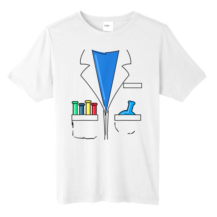 Funny Scientist Costume Nerd Chemistry Halloween Science Teacher Tall Fusion ChromaSoft Performance T-Shirt