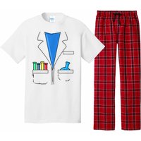 Funny Scientist Costume Nerd Chemistry Halloween Science Teacher Pajama Set