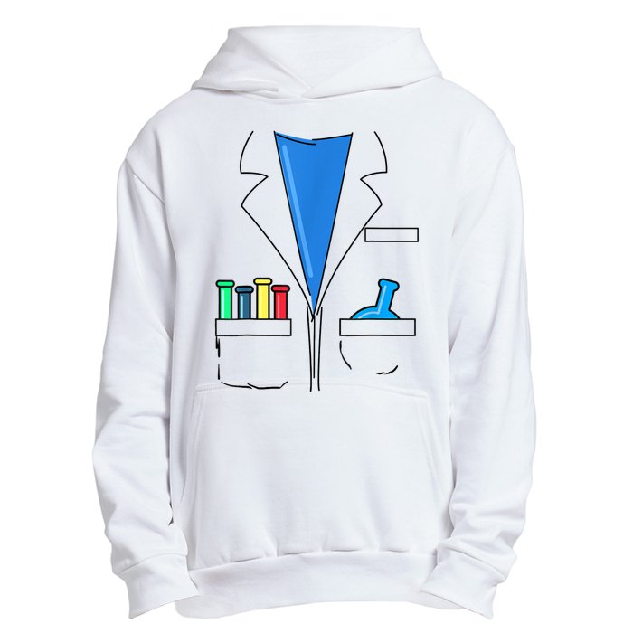 Funny Scientist Costume Nerd Chemistry Halloween Science Teacher Urban Pullover Hoodie