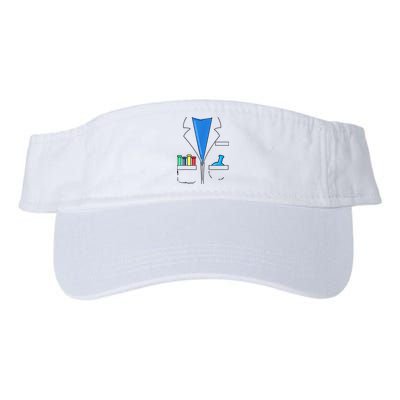 Funny Scientist Costume Nerd Chemistry Halloween Science Teacher Visor