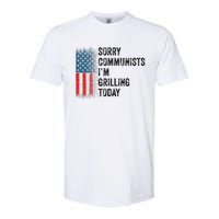 Funny Sorry Communists IM Grilling Today Vintage Softstyle CVC T-Shirt