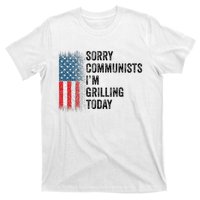 Funny Sorry Communists IM Grilling Today Vintage T-Shirt