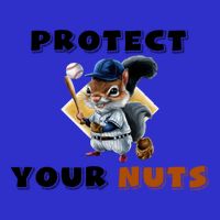 Funny Squirrel Catcher Protect Your Nuts Baseball Gift Toddler Hoodie