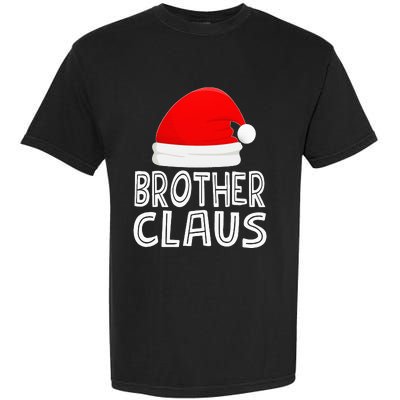 Festive Santa Claus Christmas Pajamas for Siblings Garment-Dyed Heavyweight T-Shirt