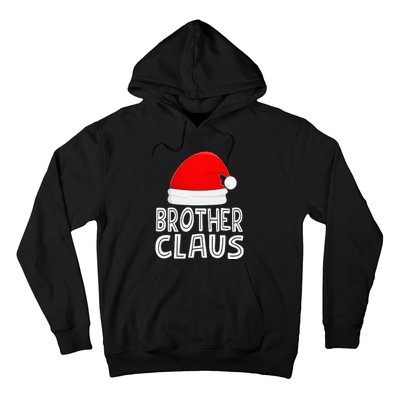 Festive Santa Claus Christmas Pajamas for Siblings Hoodie