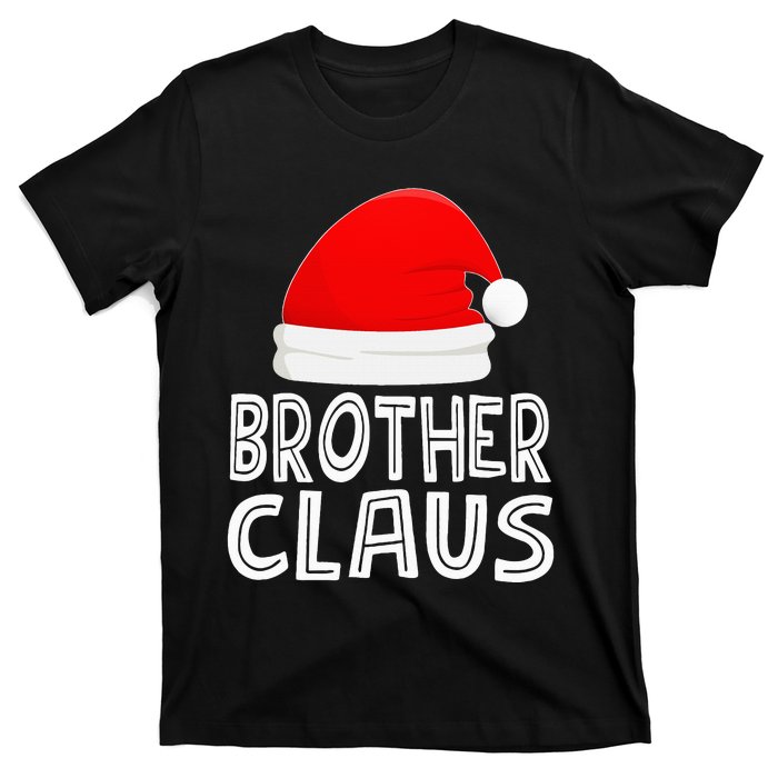 Festive Santa Claus Christmas Pajamas for Siblings T-Shirt