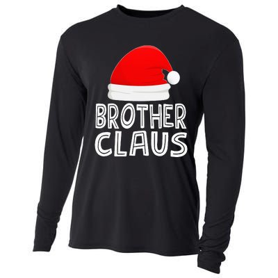 Festive Santa Claus Christmas Pajamas for Siblings Cooling Performance Long Sleeve Crew