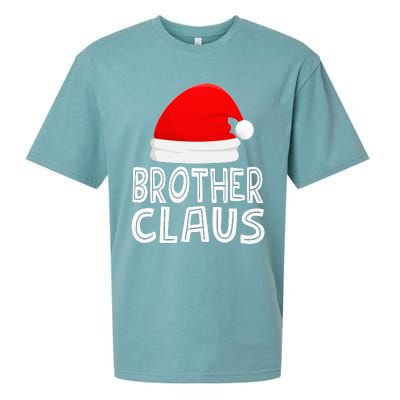 Festive Santa Claus Christmas Pajamas for Siblings Sueded Cloud Jersey T-Shirt