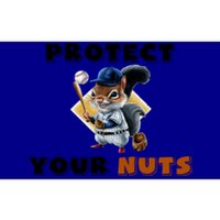 Funny Squirrel Catcher Protect Your Nuts Baseball Gift Bumper Sticker