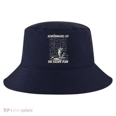 Funny SchröDingerS Cat Escape Plan Science Design Cool Comfort Performance Bucket Hat