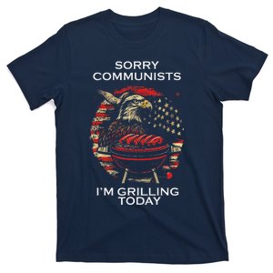 Funny Sorry Communists IM Grilling Today T-Shirt