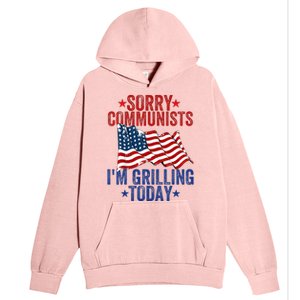 Funny Sorry Communists IM Grilling Today Urban Pullover Hoodie