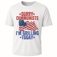 Funny Sorry Communists IM Grilling Today Cooling Performance Crew T-Shirt