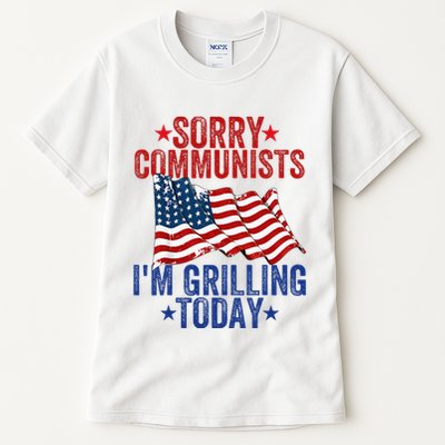 Funny Sorry Communists IM Grilling Today Tall T-Shirt