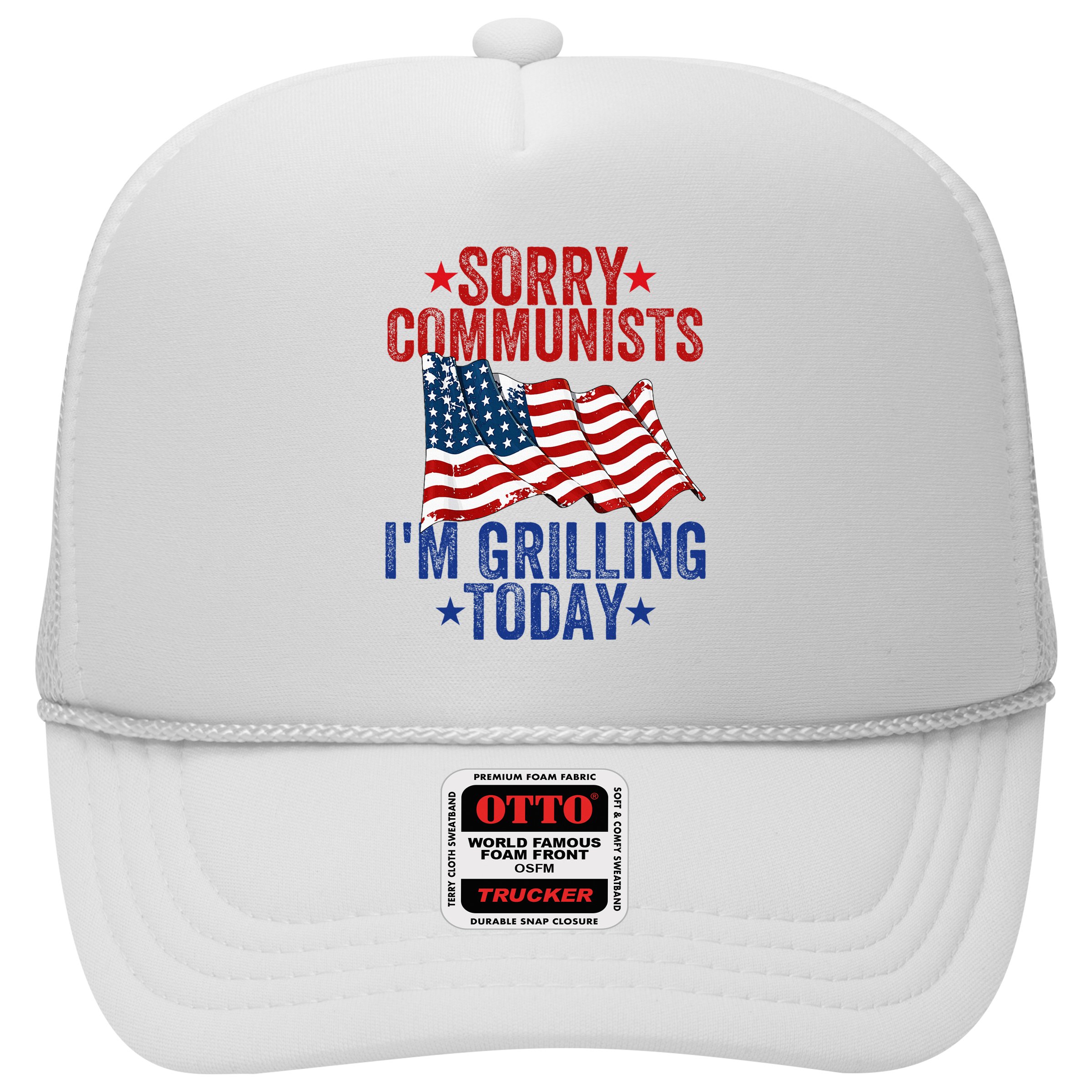 Funny Sorry Communists IM Grilling Today Hat