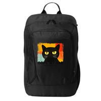 Funny Silly Cat Oops My Bad Not Really Sarcastic Saying Cat City Backpack